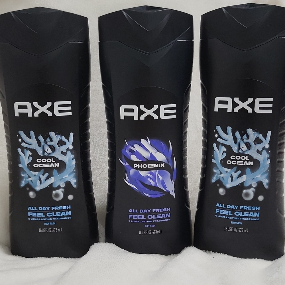 Axe Body Wash Set - Cool Ocean and Phoenix - Picture 3 of 13